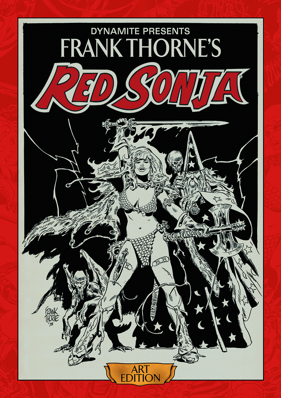 Frank Thorne Red Sonja Art Edition Hardcover Volume 1