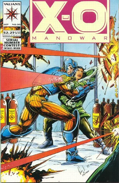 X-O Manowar #20-Near Mint (9.2 - 9.8)