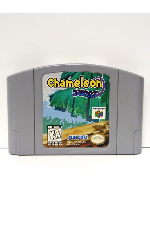 Nintendo 64 N64 Chameleon Twist Cartridge Only (Good)