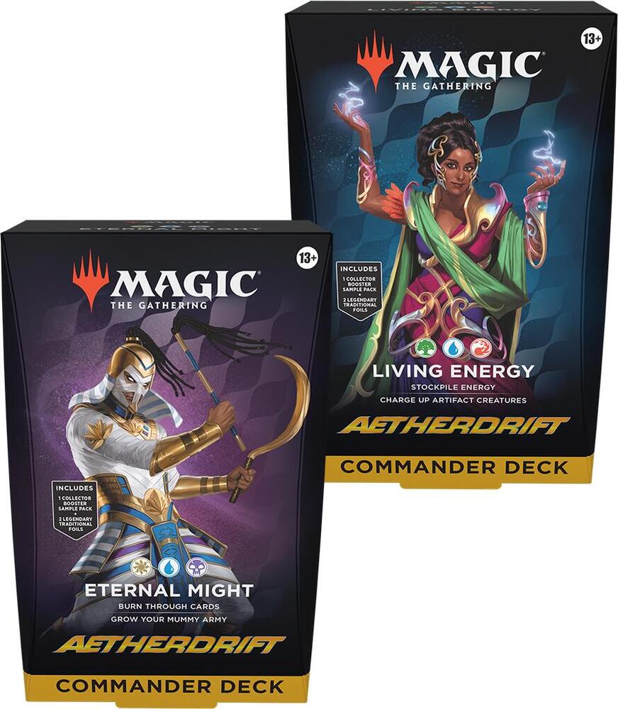 Magic The Gathering Tcg: Aetherdrift Commander Decks (Set of 2)