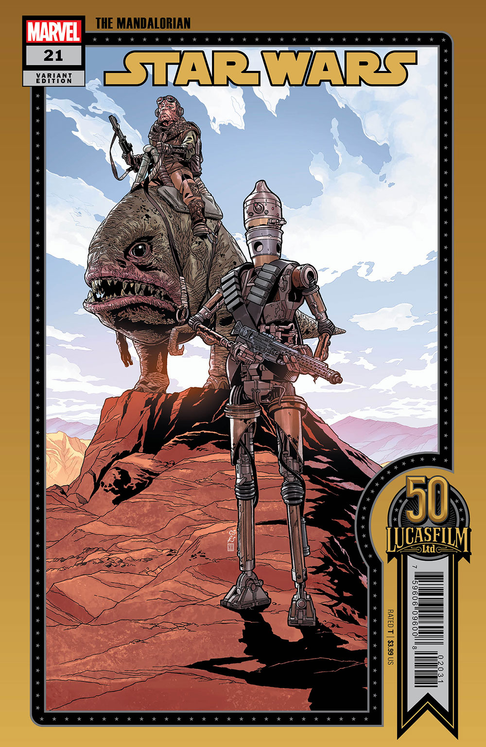 Star Wars #21 Sprouse Lucasfilm 50th Variant (2020)