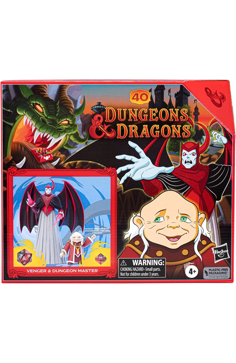 Dungeons & Dragons Cartoon Classics Scale Dungeon Master & Venger