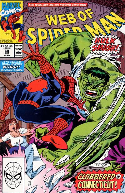 Web of Spider-Man #69 [Direct](1985)-Near Mint (9.2 - 9.8)