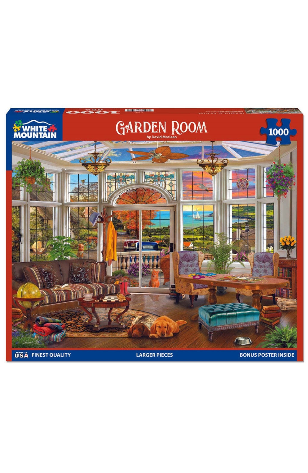 Garden Room (1949Pz) - 1000 Piece Jigsaw Puzzle