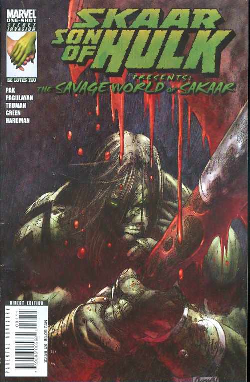 Skaar Son of Hulk Presents - Savage World of Sakaar #1 (2008)