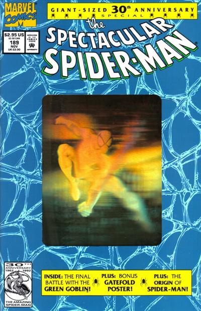 The Spectacular Spider-Man #189 [Second Printing]-Near Mint (9.2 - 9.8)