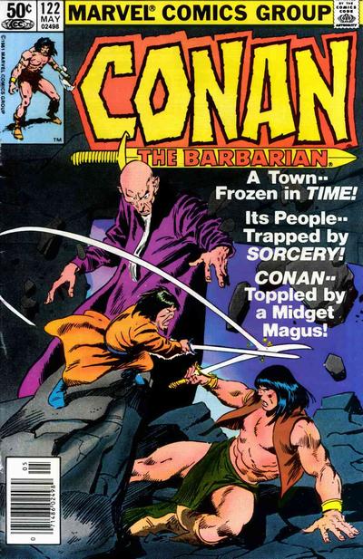 Conan The Barbarian #122 [Newsstand]-Very Good (3.5 – 5)