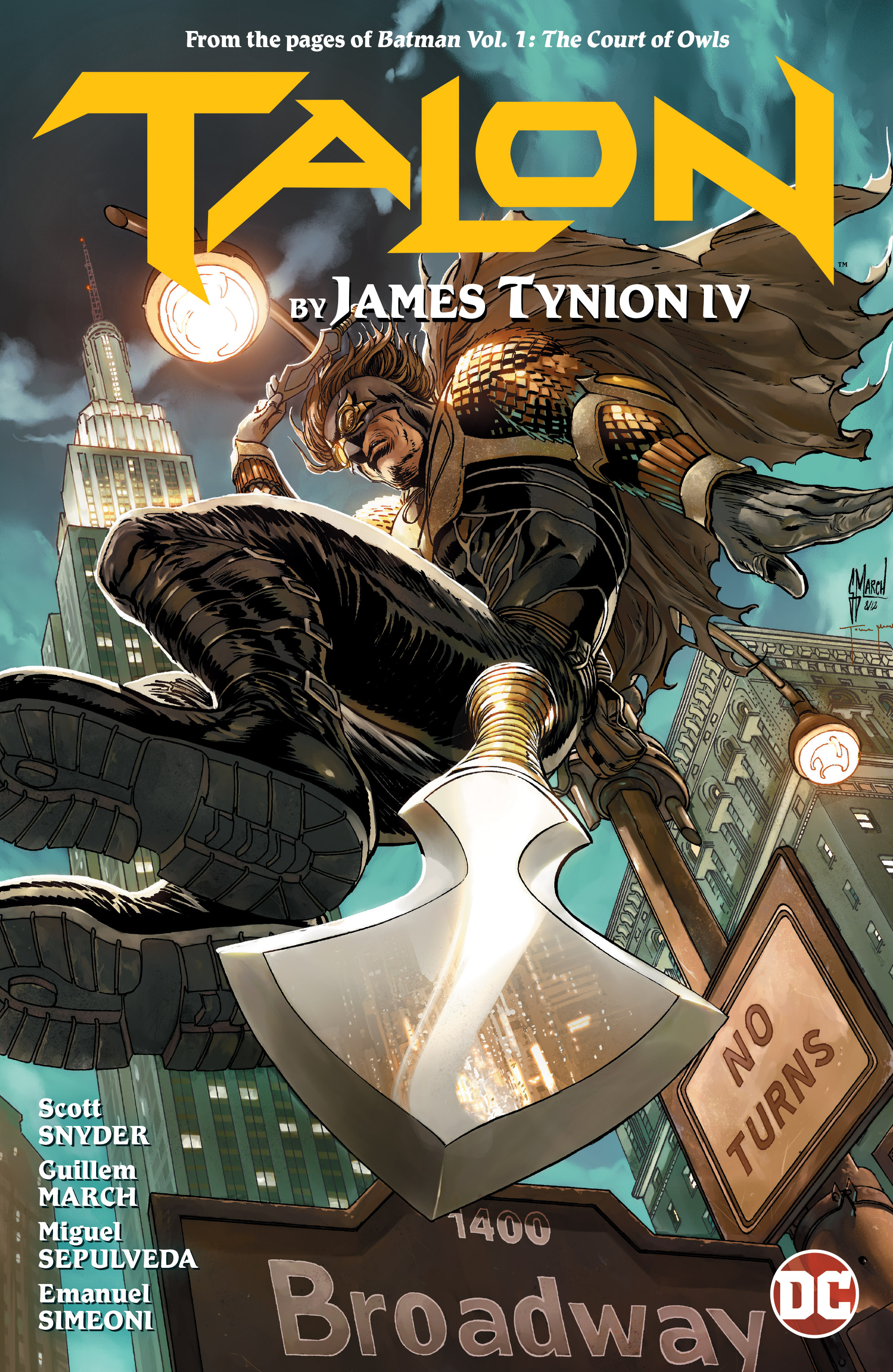 Talon by James Tynion Iv Graphic Novel