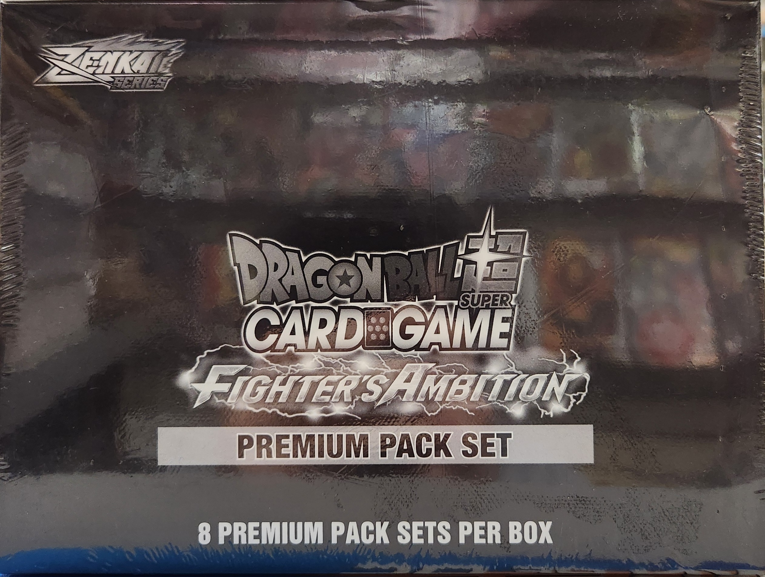 Dragon Ball Super Ccg: Zenkai Series: Fighter's Ambition Premium Pack Case (8 Count)