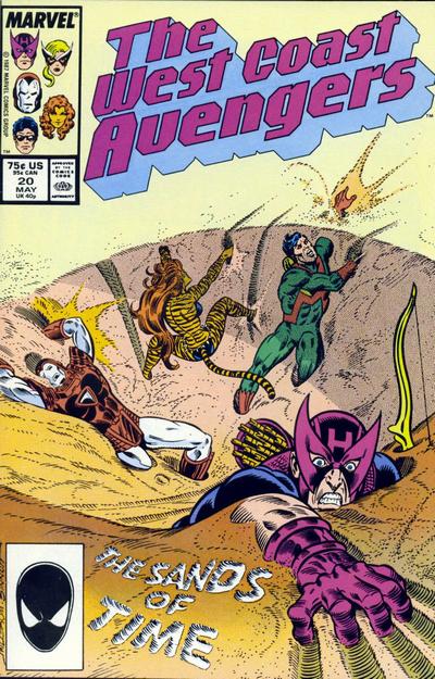 West Coast Avengers #20 [Direct]-Near Mint (9.2 - 9.8)