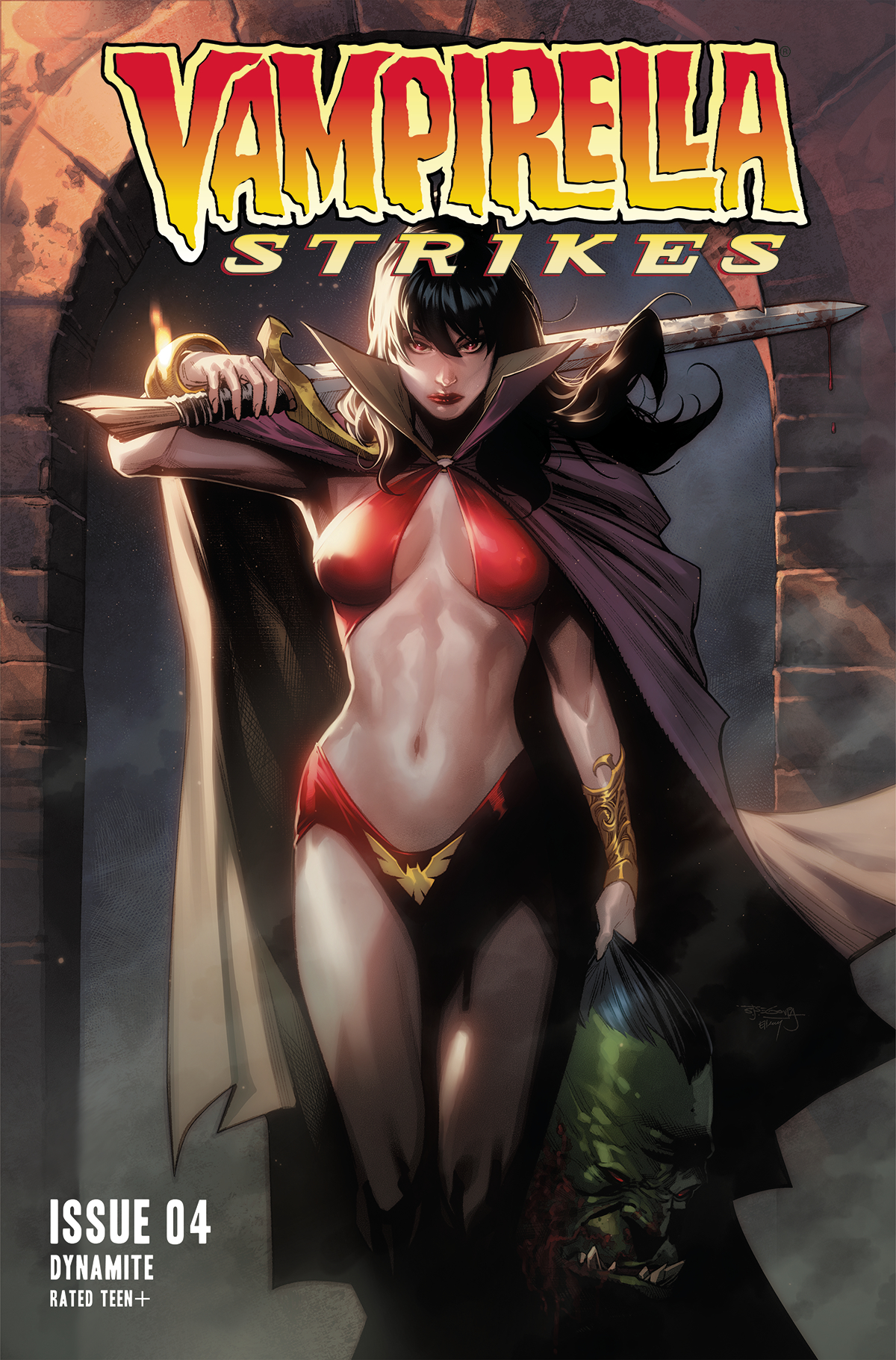 Vampirella Strikes #4 Cover B Segovia