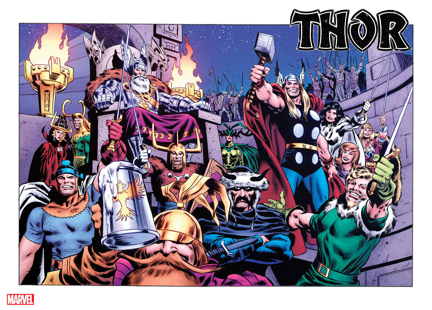 Thor #1 Buscema Wraparound Variant (2020)