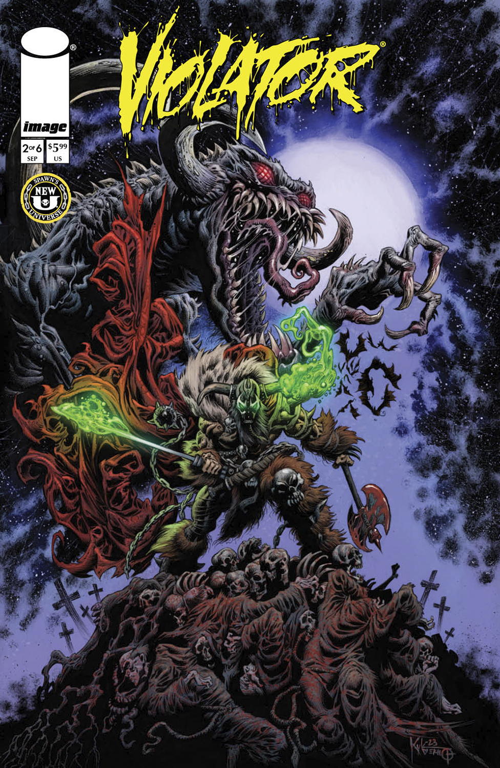 Spawn Violator #2 Cover A Kyle Hotz (Of 6)