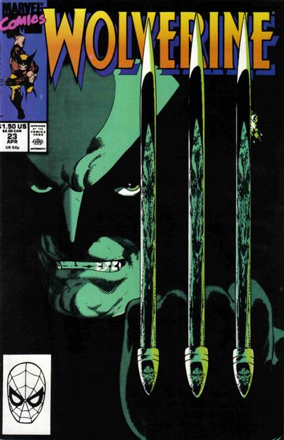 Wolverine #23 [Direct](1988)-Very Fine (7.5 – 9)