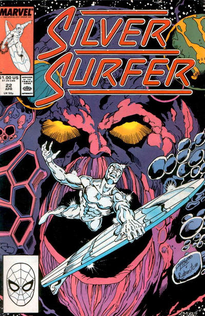 Silver Surfer #22 [Direct]-Very Good (3.5 – 5)