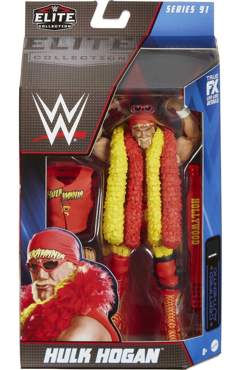 Wwe Elite Collection Action Figure Hulk Hogan 6-Inch