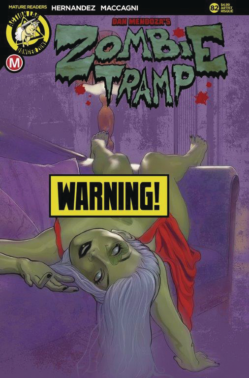 Zombie Tramp Ongoing #82 Cover D Andrew Herman Risque (Mature)