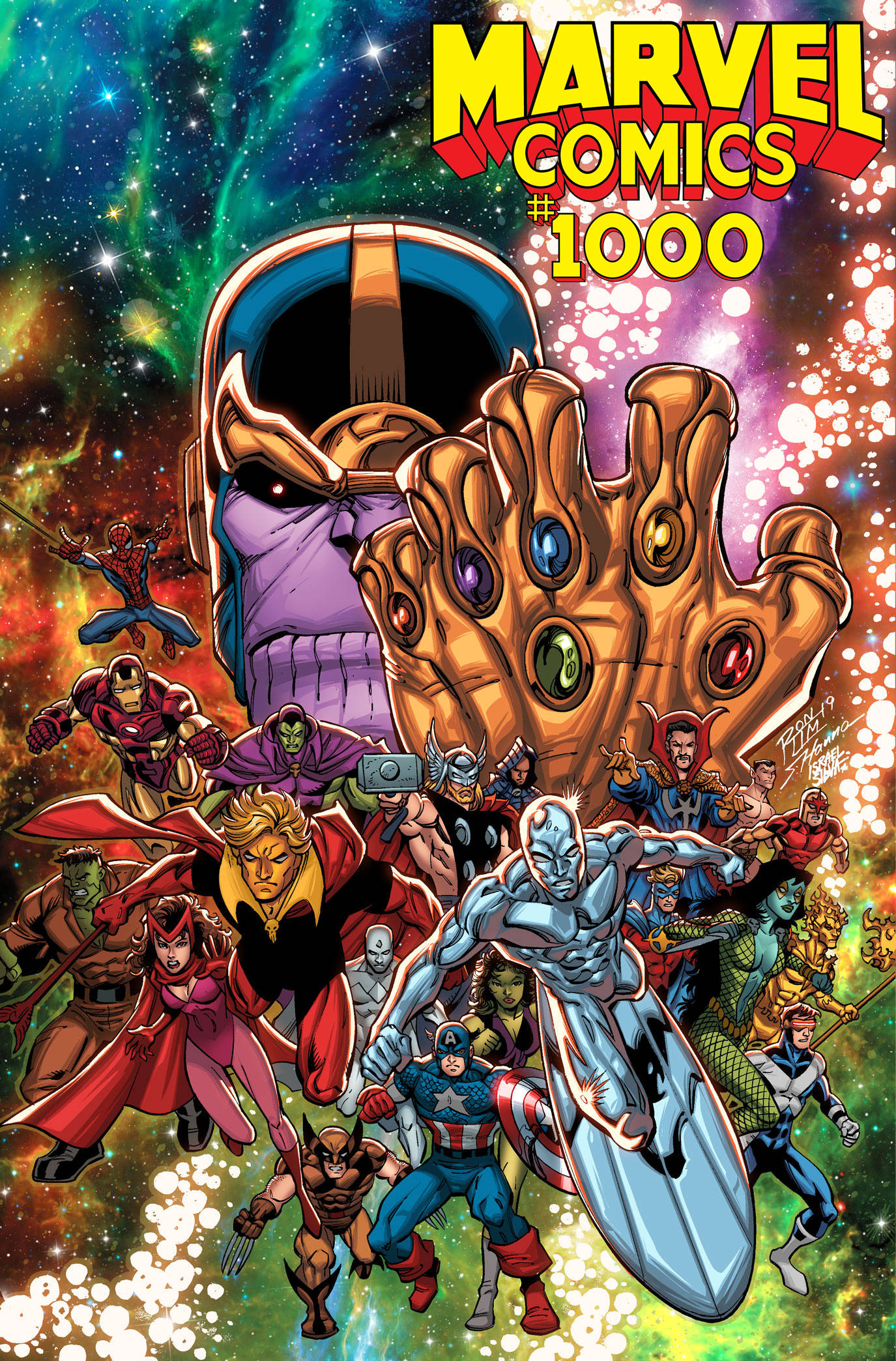 Marvel Comics #1000 Lim 90's Variant
