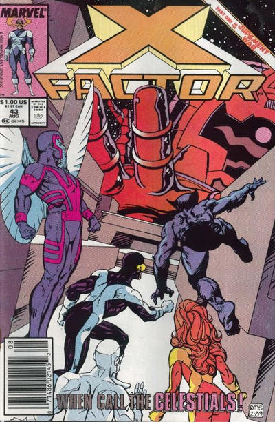 X-Factor #43 [Newsstand]-Very Good (3.5 – 5)