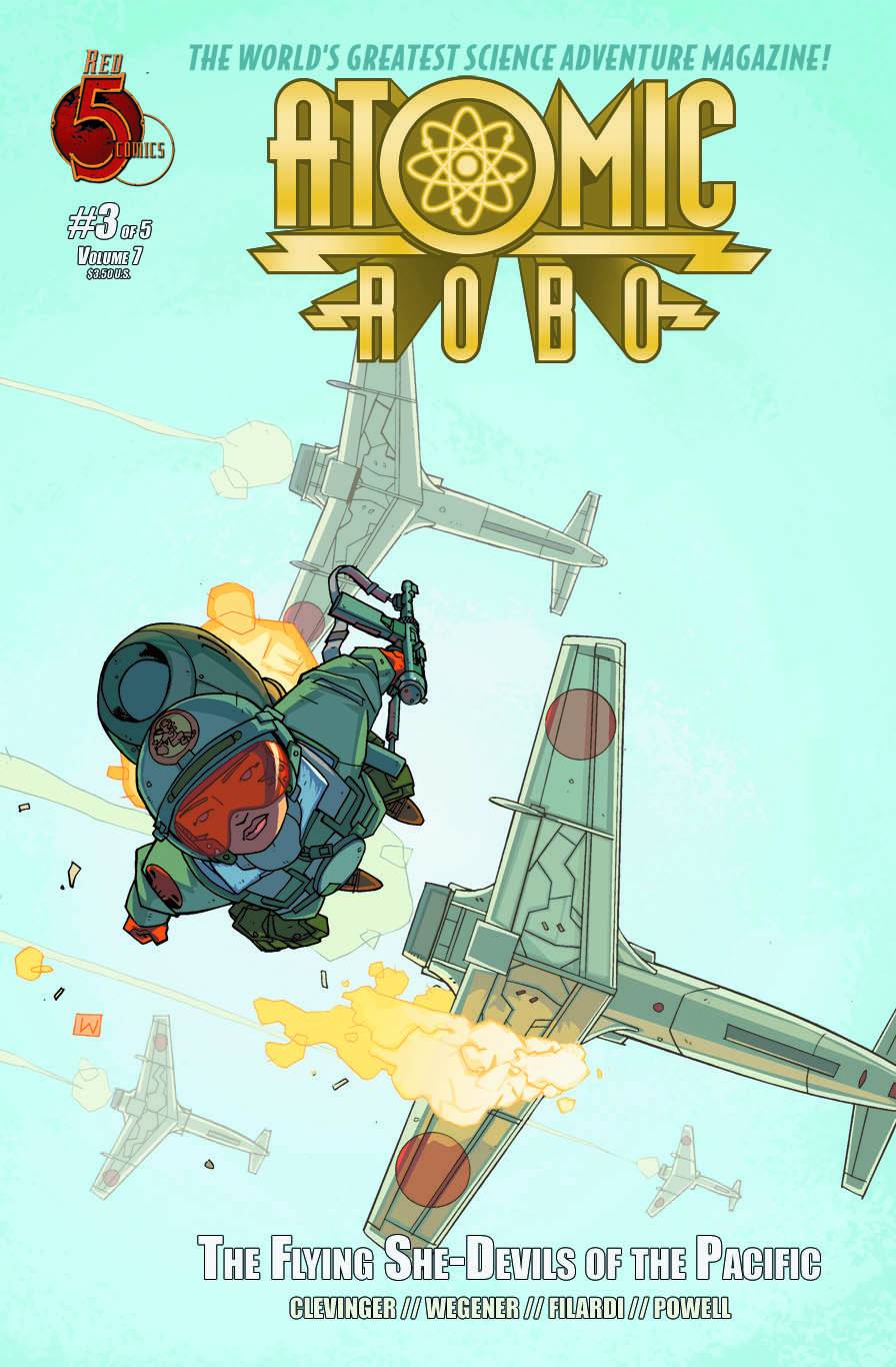 Atomic Robo Flying She Devils of the Pacific #3