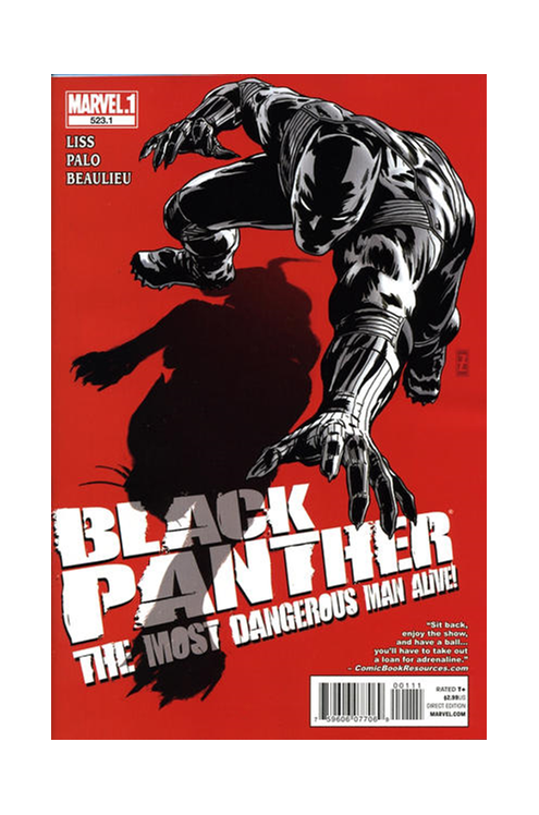 Black Panther The Most Dangerous Man Alive #523.1 (2010)