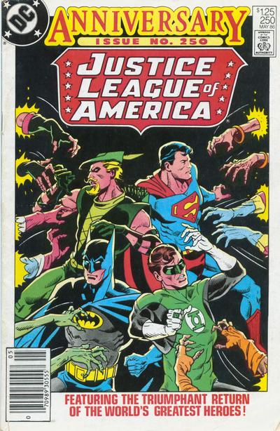 Justice League of America #250 [Newsstand]-Fine (5.5 – 7)