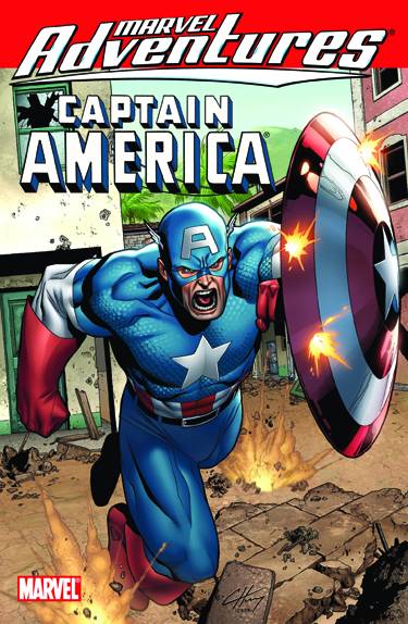 Marvel Adventures Avengers Graphic Novel Captain America Digest