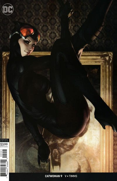 Catwoman #9 [Stanley "Artgerm" Lau Foil Cover]-Very Fine, Sealed