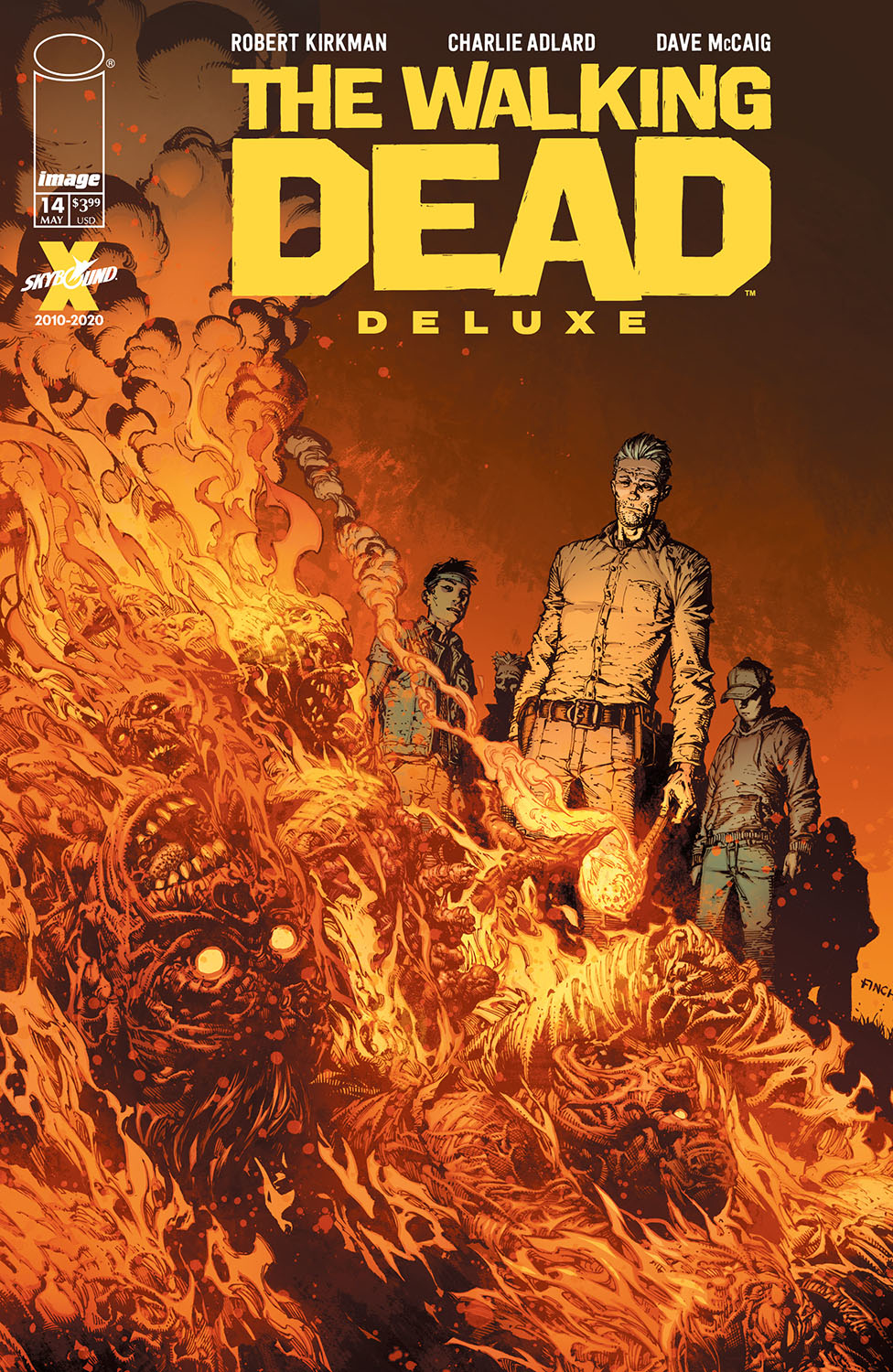 Walking Dead Deluxe #14 Cover A Finch & Mccaig (Mature)