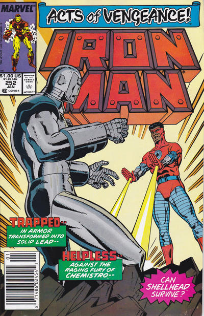 Iron Man #252 [Newsstand]