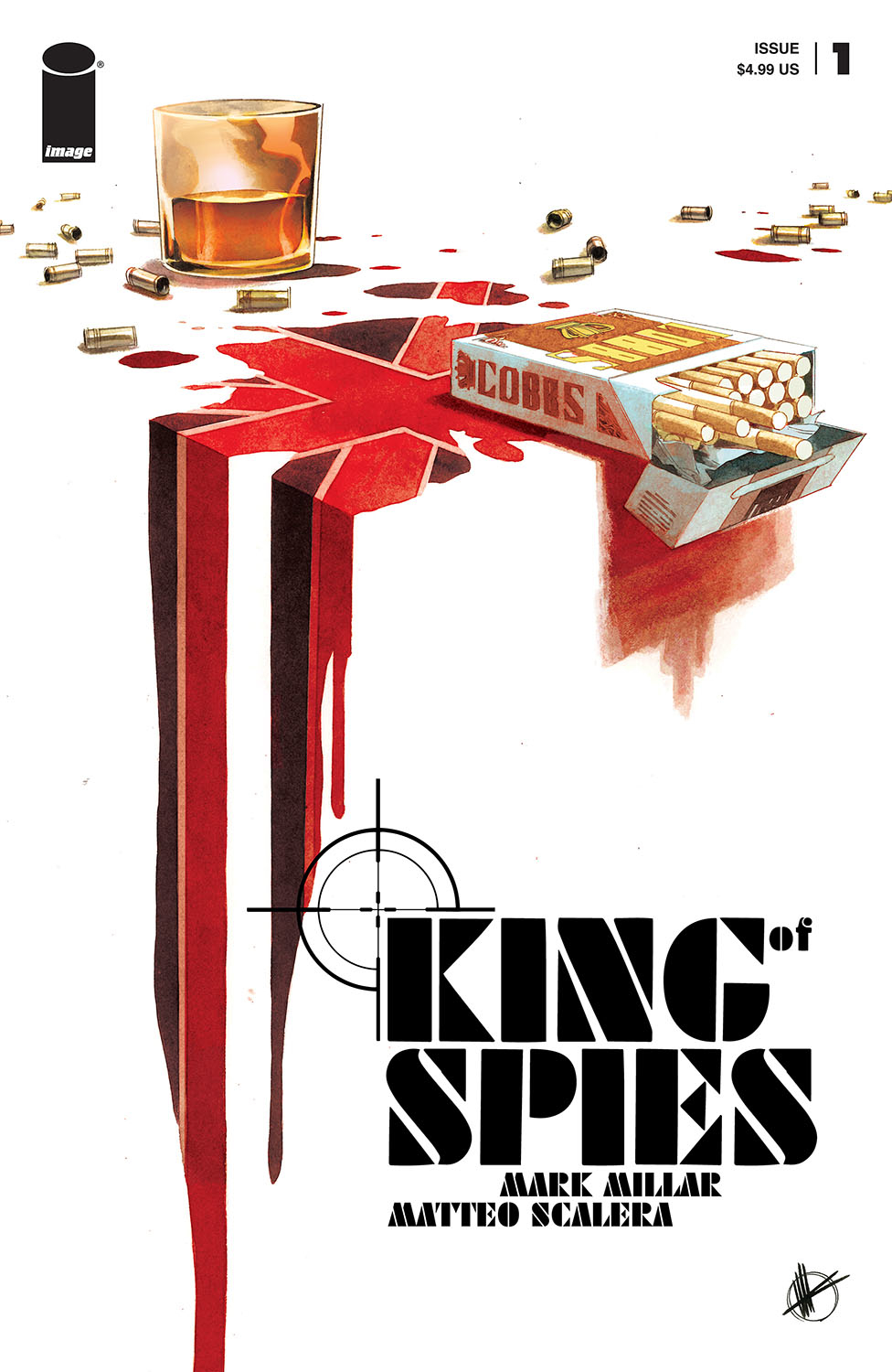 King of Spies #1 Cover A Scalera (Mature) (Of 4)