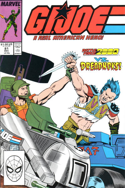 G.I. Joe, A Real American Hero #81 [Direct]-Fine (5.5 – 7)