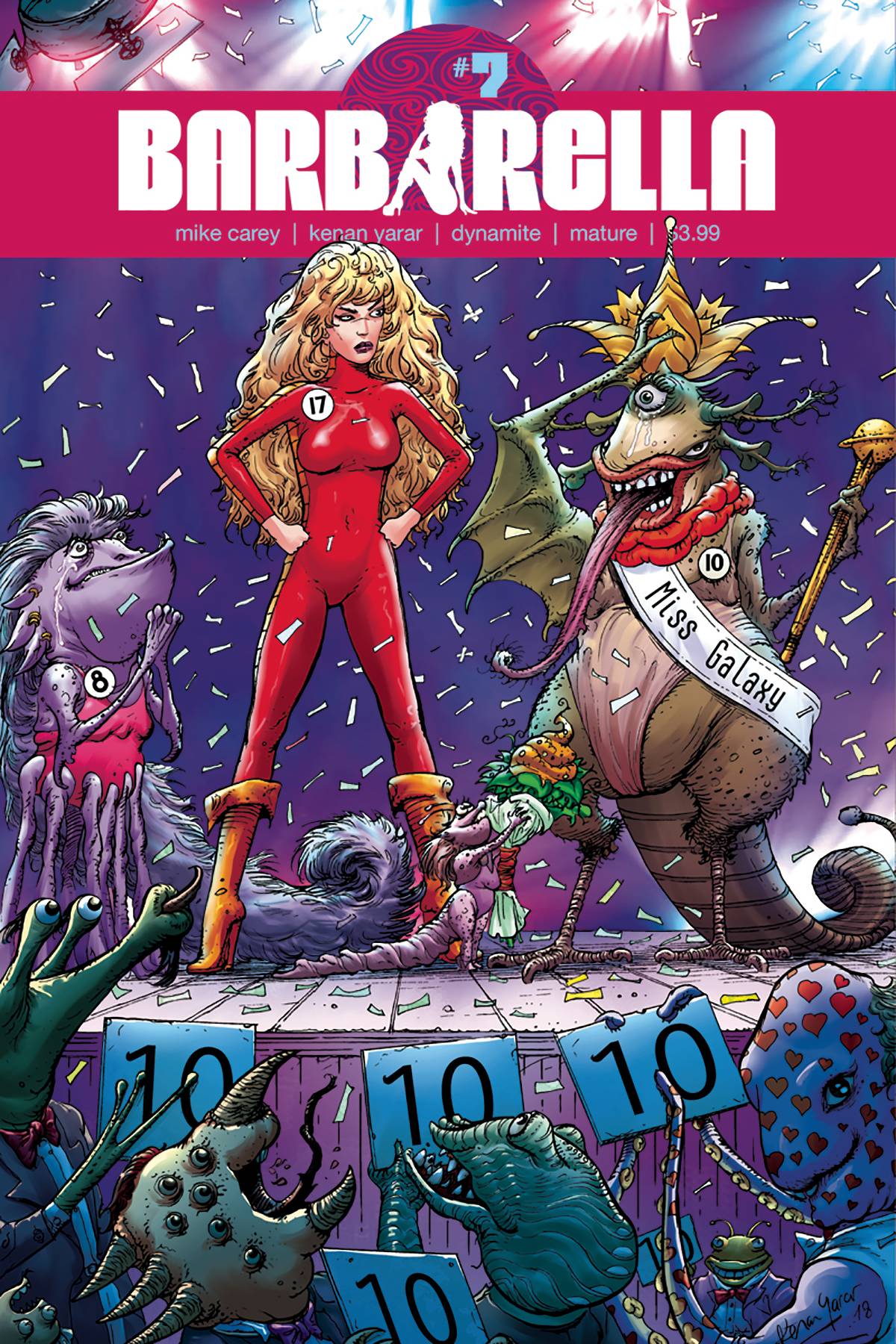 Barbarella #7 Cover E Yarar Exclusive Subscription Variant (Mature)