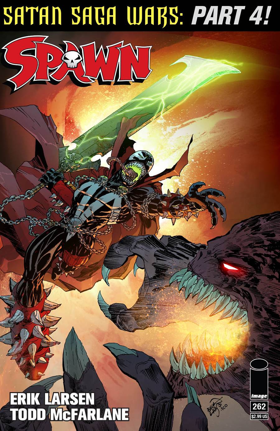 Spawn #262 Cover A Larsen (1992)