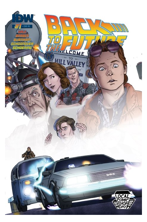 Back to the Future #1 (2015) Local Comic Shop Day Variant
