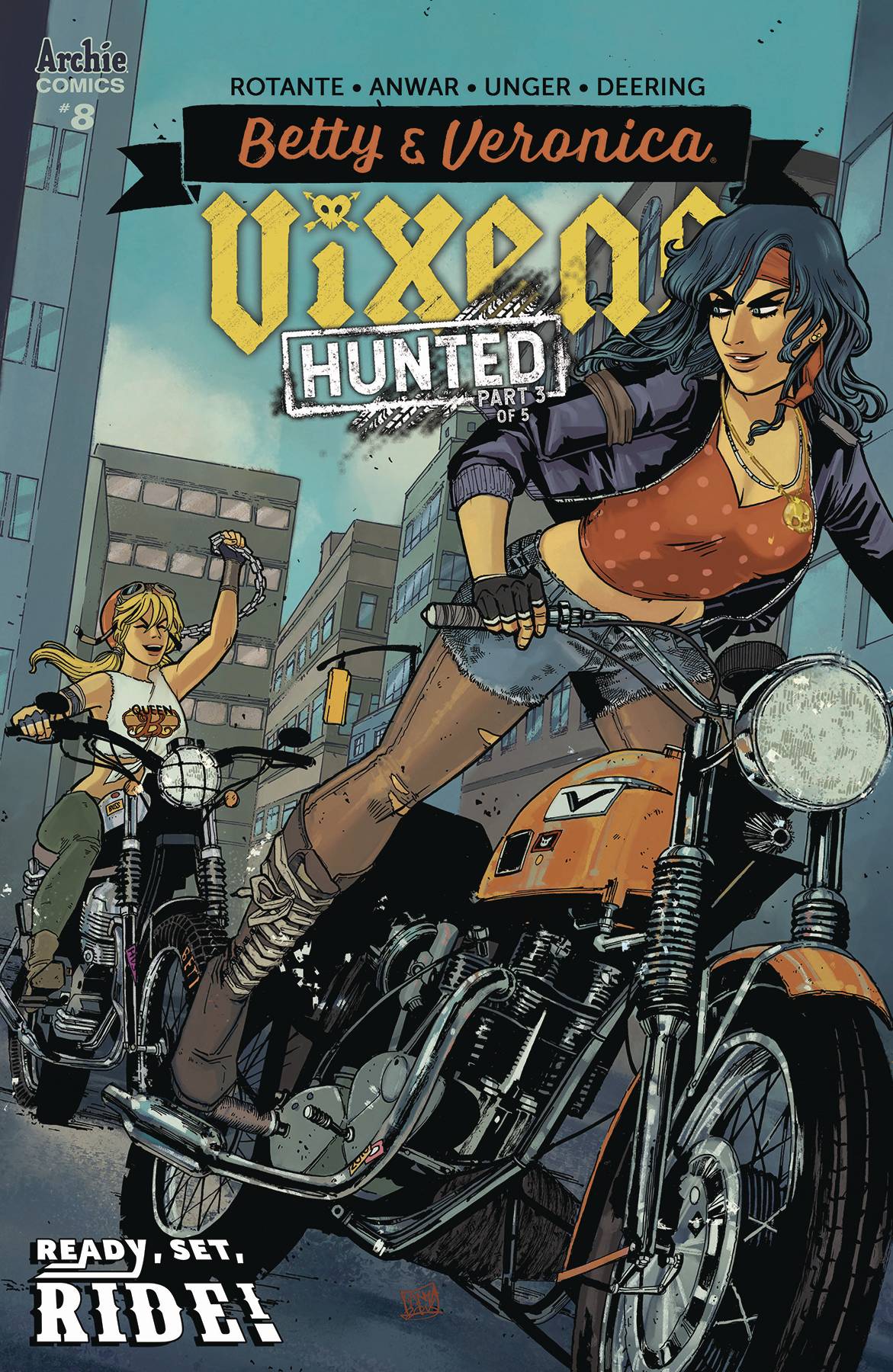 Betty And Veronica Vixens #8 Cover A Anwar