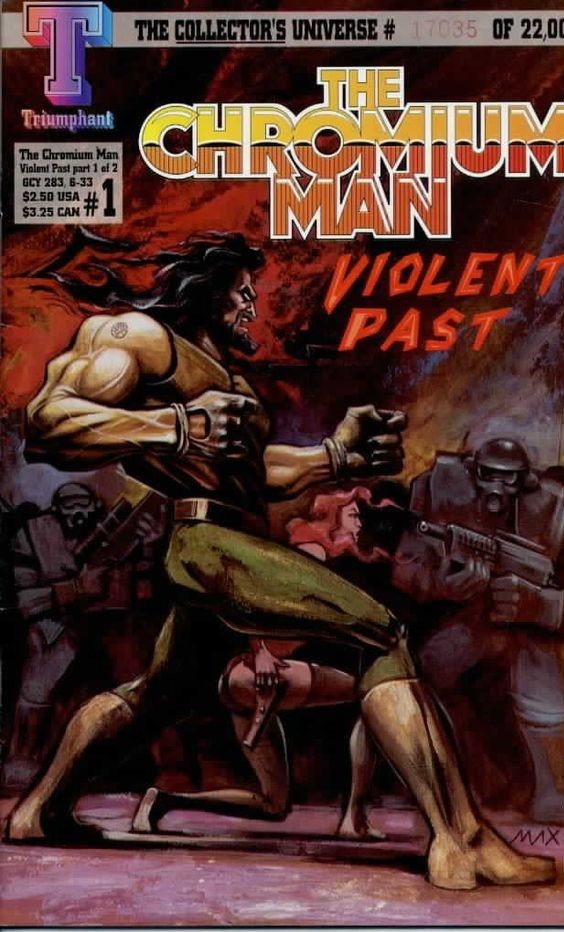 The Chromium Man: Violent Past Limited Series Bundle Issues 1-2