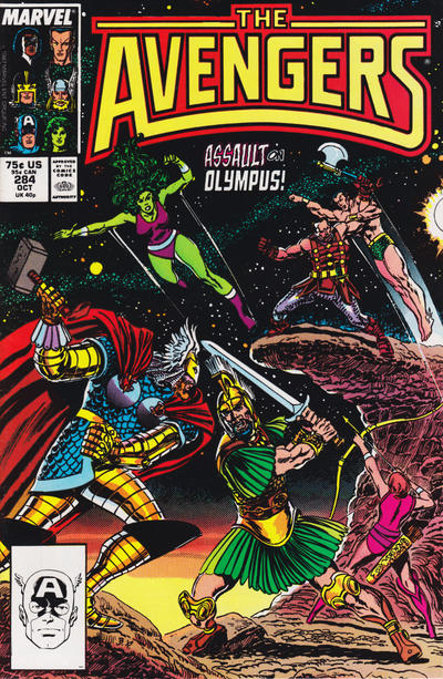 Avengers #284 [Direct]-Near Mint (9.2 - 9.8)