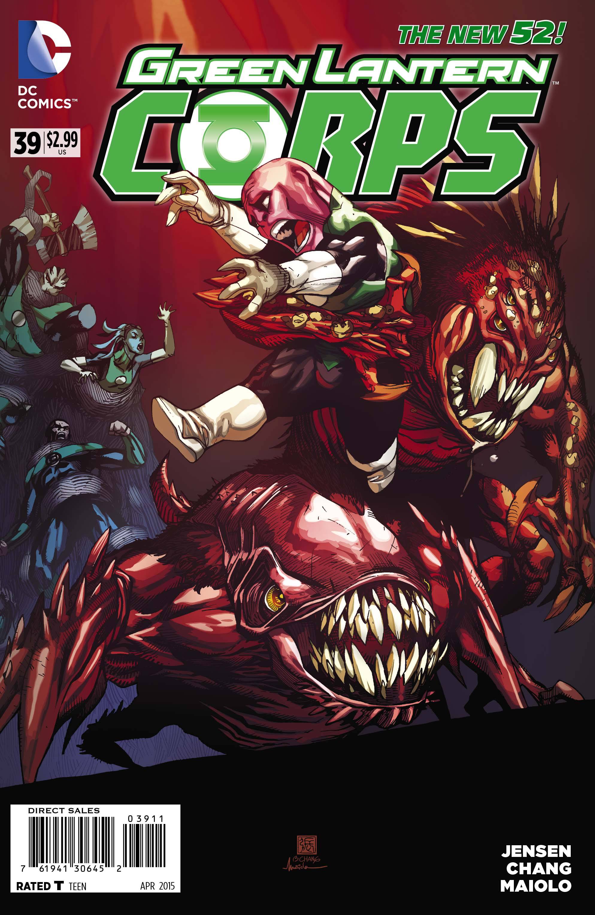 Green Lantern Corps #39 (2011)