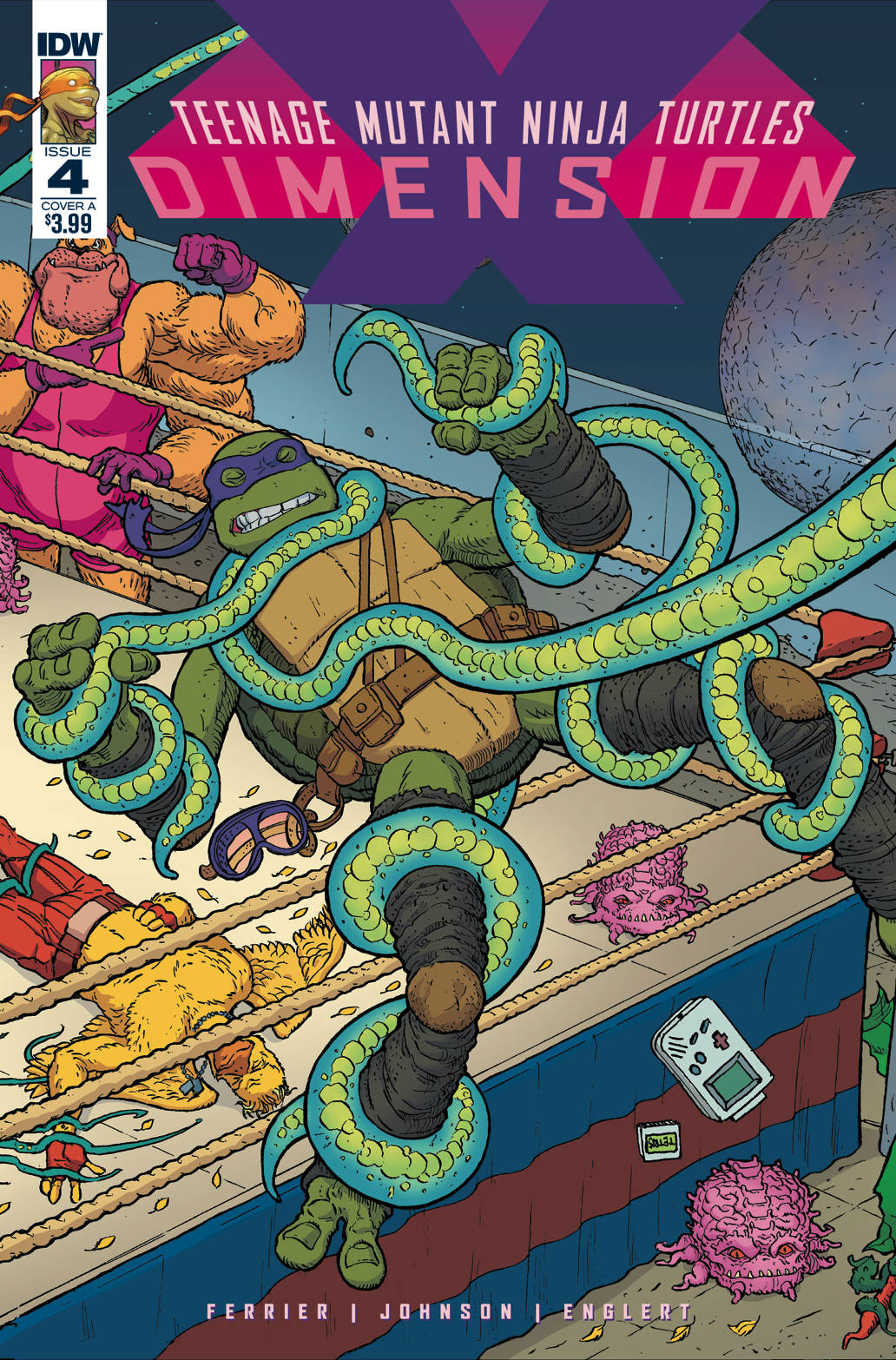 Teenage Mutant Ninja Turtles Dimension X #4 Cover A Pitarra