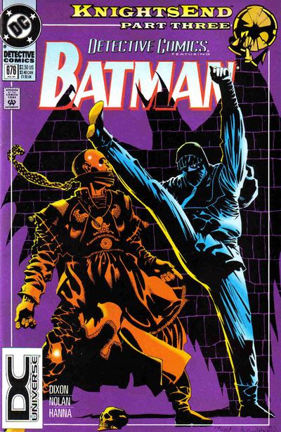 Detective Comics #676 [Knightsend Part Three Boxed Set Cover]