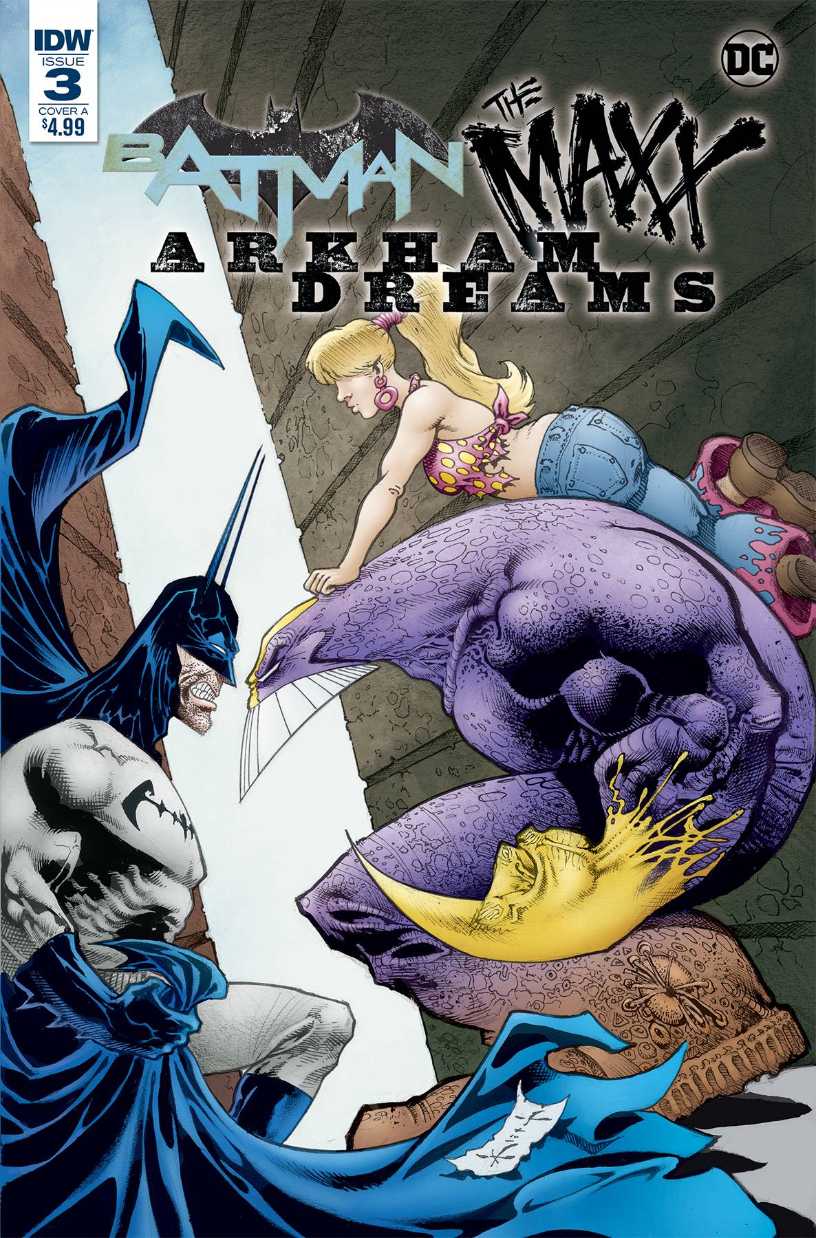 Batman the Maxx Arkham Dreams #3 Cover A Kieth (Of 5)