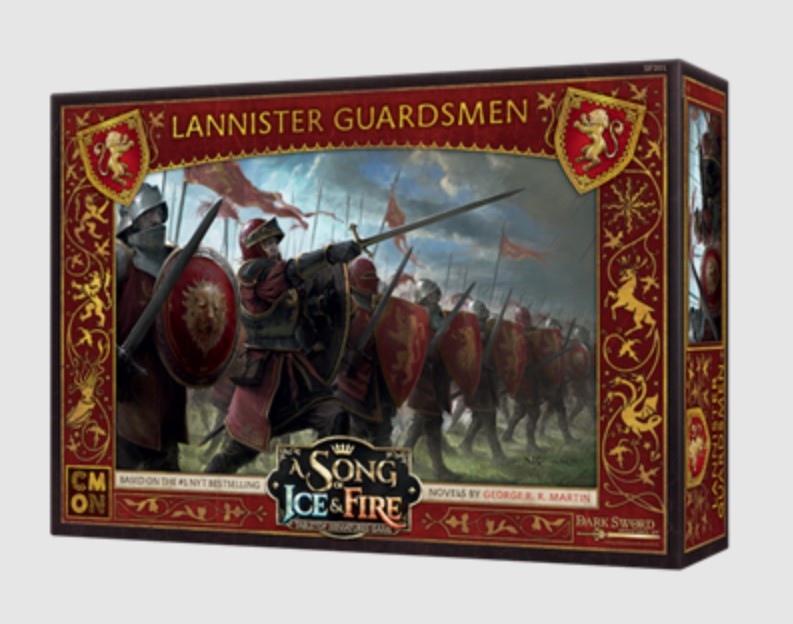 A Song of Ice & Fire: Tabletop Miniatures Game: Lannister Guardsmen Unit Box