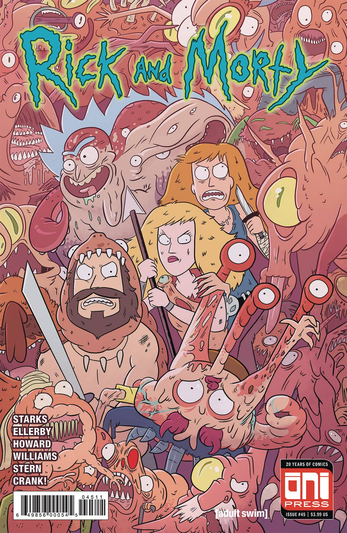 Rick and Morty #45 Cover A (2015)
