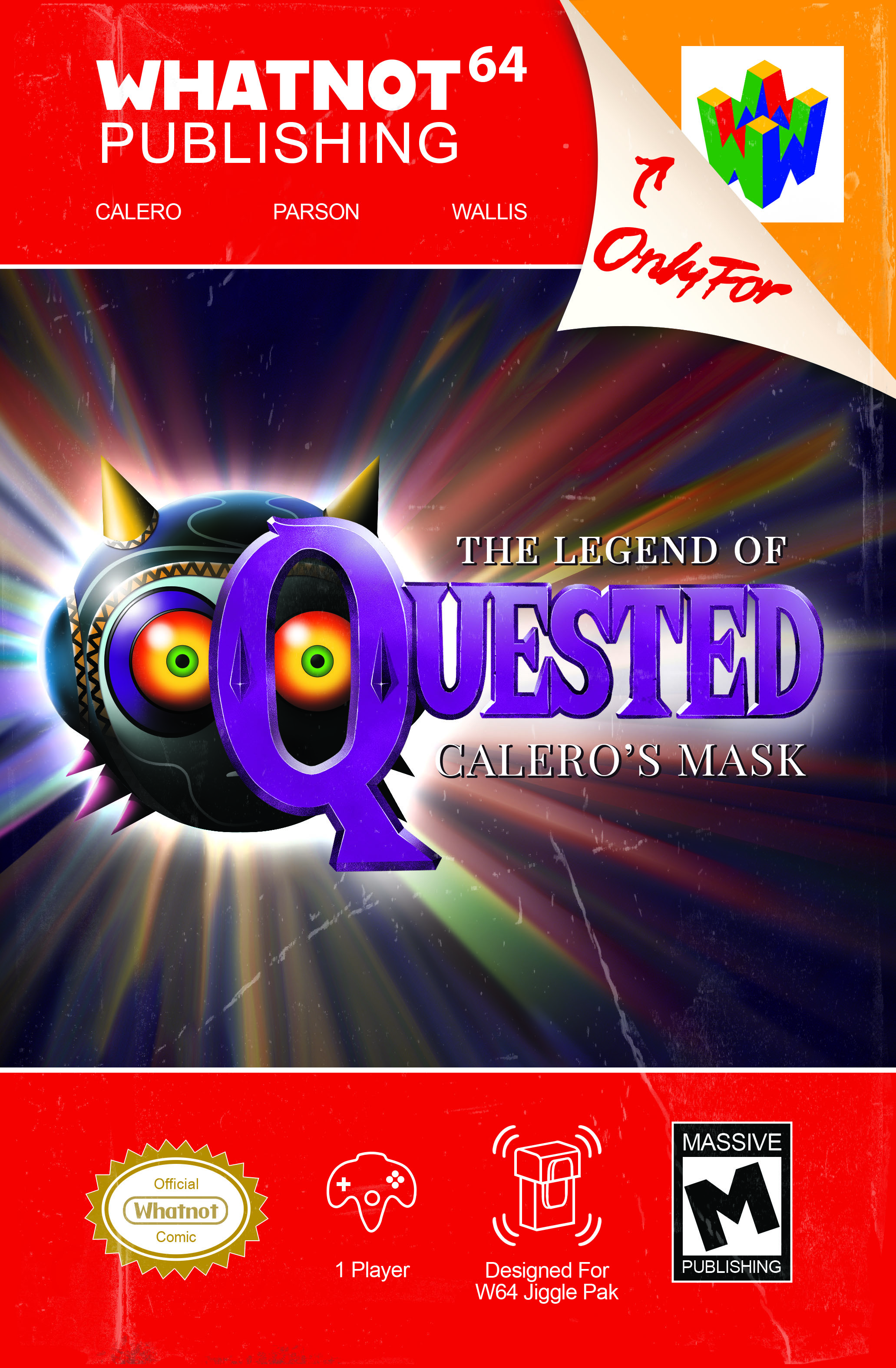 Quested #5 Cover D Richardson Video Game Homage