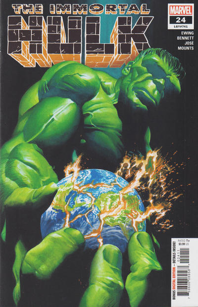 Immortal Hulk #24 [Alex Ross]-Very Fine (7.5 – 9)