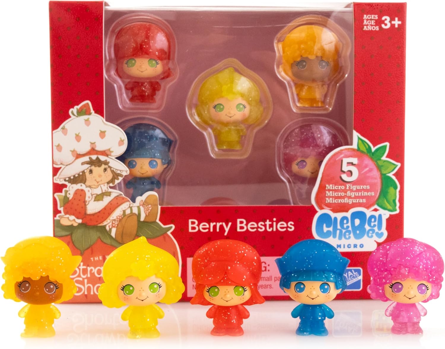 Strawberry Shortcake Berry Besties Cheebee Figure 5-Pack 