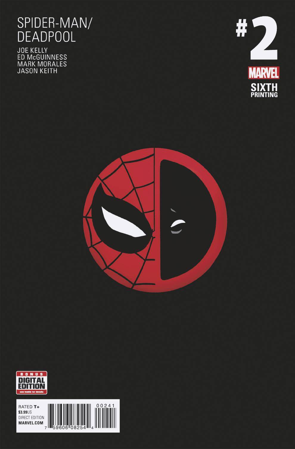 Spider-Man Deadpool #2 McGuinness 6th Printing Variant