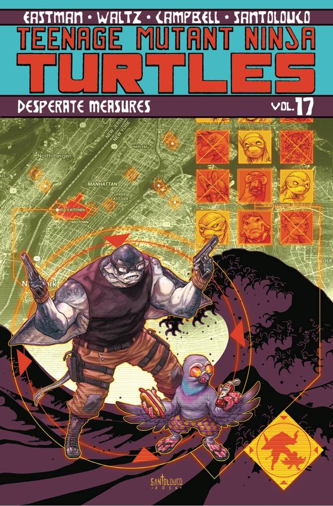 Teenage Mutant Ninja Turtles Ongoing Graphic Novel Volume 17 Desperate Measures