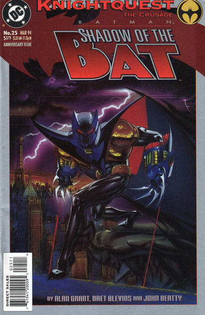 Batman: Shadow of The Bat #25 [Direct Sales]-Near Mint (9.2 - 9.8)